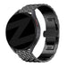 Bandz Bracelet acier "Dragon" Amazfit GTR 2 (noir)