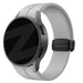 Bandz Bracelet silicone avec D-Buckle Samsung Galaxy Watch 6 Classic - 47mm (gris)