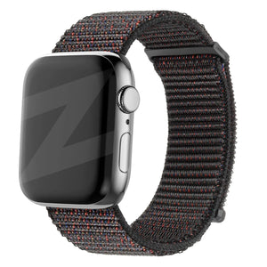 Nylon Strap 'Classic', on a watch, 3/4 front view