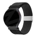 Bandz Bracelet nylon tressé Samsung Galaxy Watch 7 - 40mm (noir)