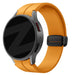 Bandz Samsung Galaxy Watch FE Silicone Strap with D-Buckle (Yellow)