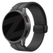 Bandz Samsung Galaxy Watch 4 - 44mm Silicone Strap with D-Buckle (Black)