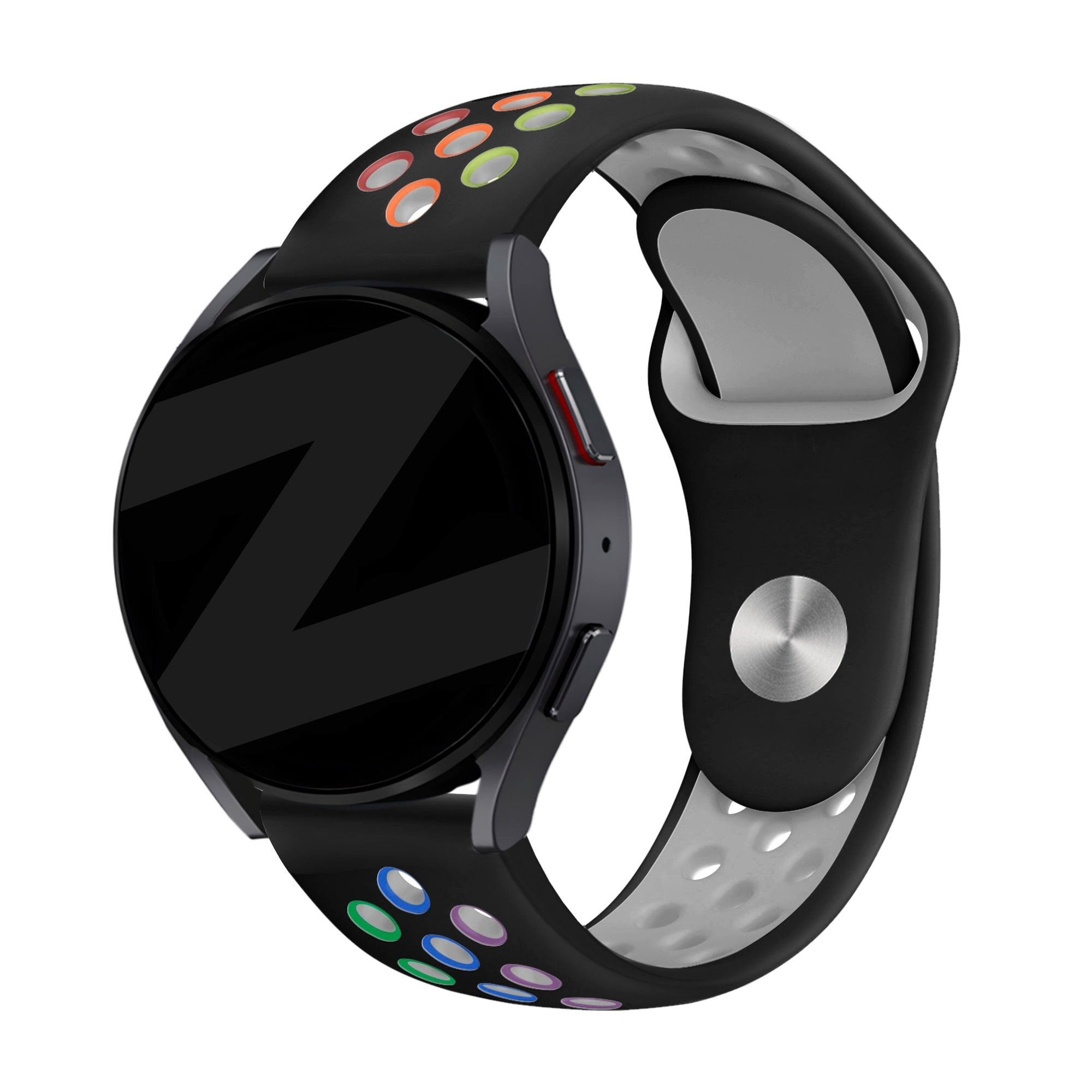 Bandz Coros Apex 42mm Sport Strap 'Deluxe' (Black/Colourful)