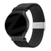 Bandz Bracelet nylon tressé Samsung Galaxy Watch 5 - 40mm (noir)