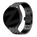 Bandz Bracelet acier "Dragon" Huawei Watch 3 (Pro) (noir)