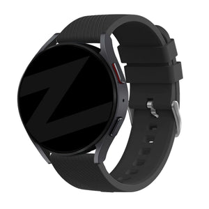 Bandz Bracelet silicone 'Deluxe' Oppo Watch X2 (noir)
