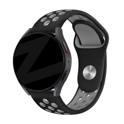 Bandz Suunto Run Sport Strap 'Deluxe' (Black/Grey)