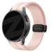 Bandz Samsung Galaxy Watch 6 Classic 43mm Silicone Strap with D-Buckle (Pink)