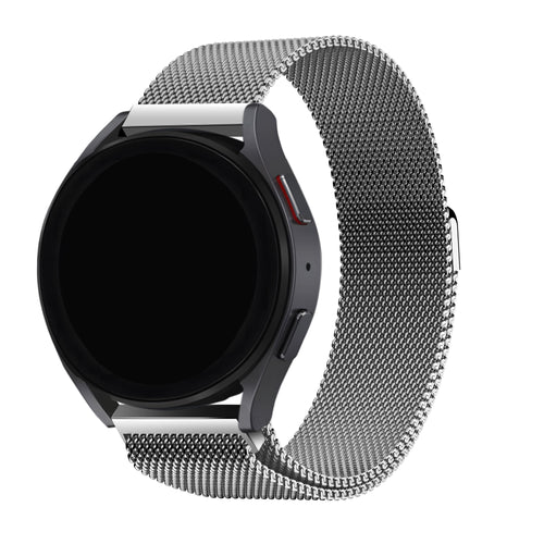 BALR Samsung Galaxy Watch 46mm Milanese Strap (Silver)