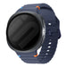 Bracelet silicone ondulé Samsung Galaxy Watch 9 - 40mm (bleu foncé)