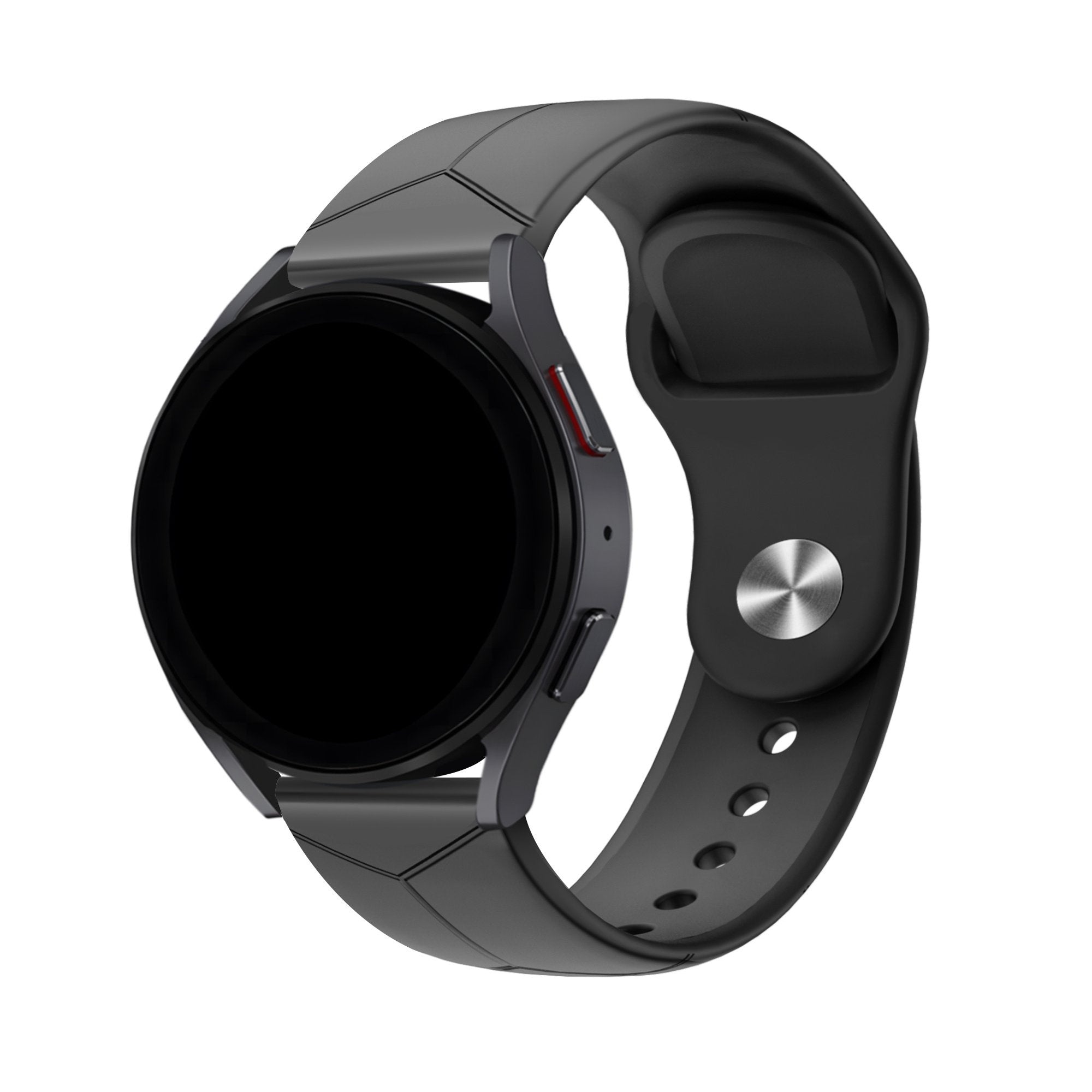 BALR. Withings Steel HR Sport Hexagons Sport Strap (Black)