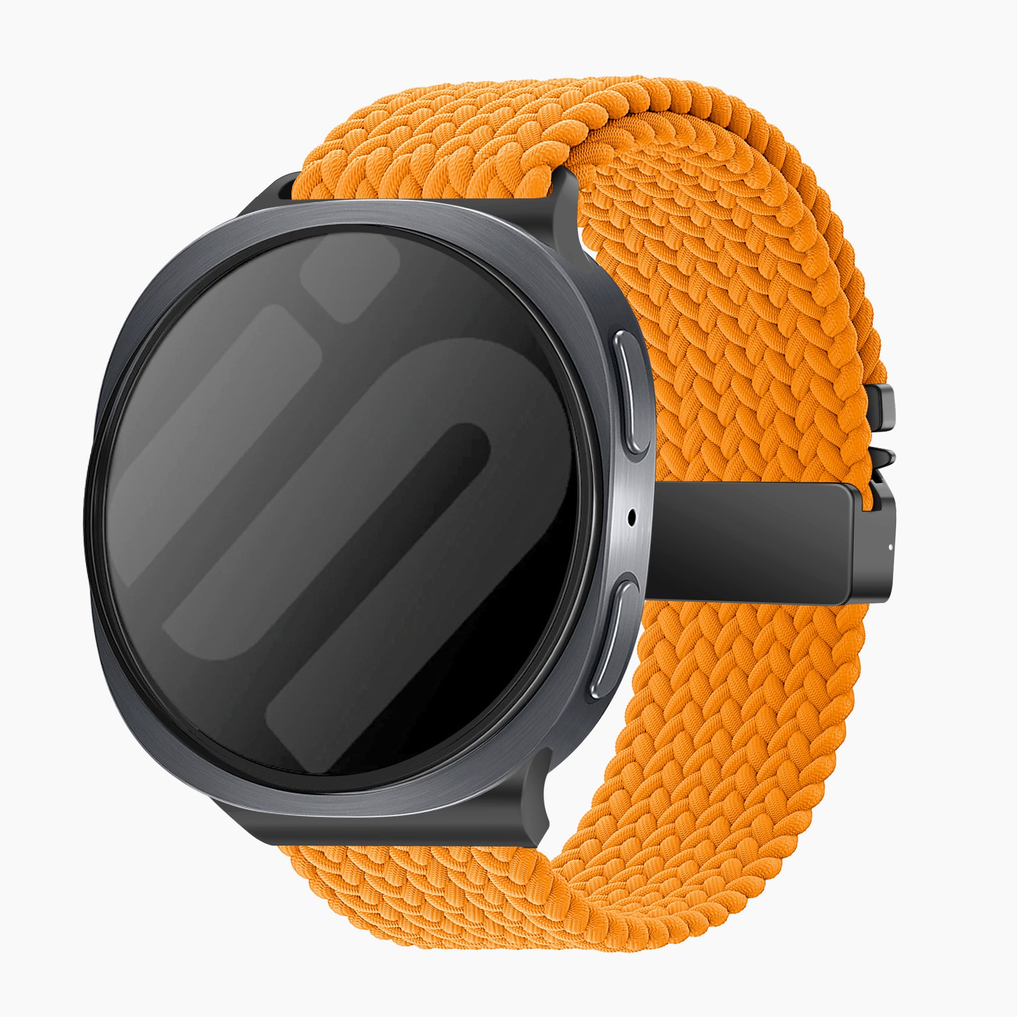 Bracelet tressé boucle en P Samsung Galaxy Watch 9 - 44mm (orange)