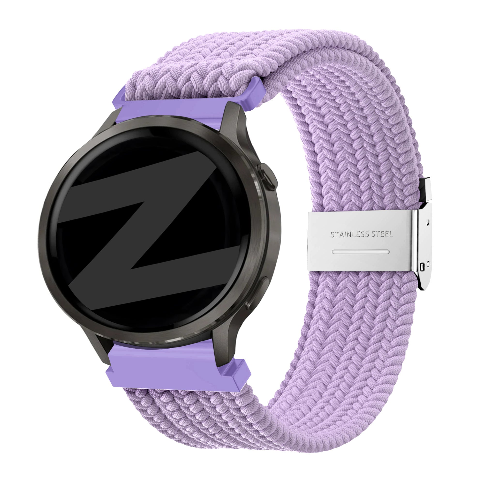 Bandz Bracelet nylon tissé Garmin Forerunner 70 (mauve)