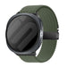 Bracelet tissu avec boucle Samsung Galaxy Watch 8 Classic (vert)