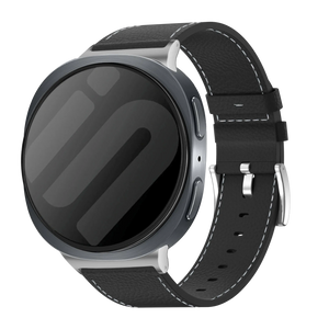 Samsung Galaxy Watch 8 Classic Leather Grain Strap (Black)