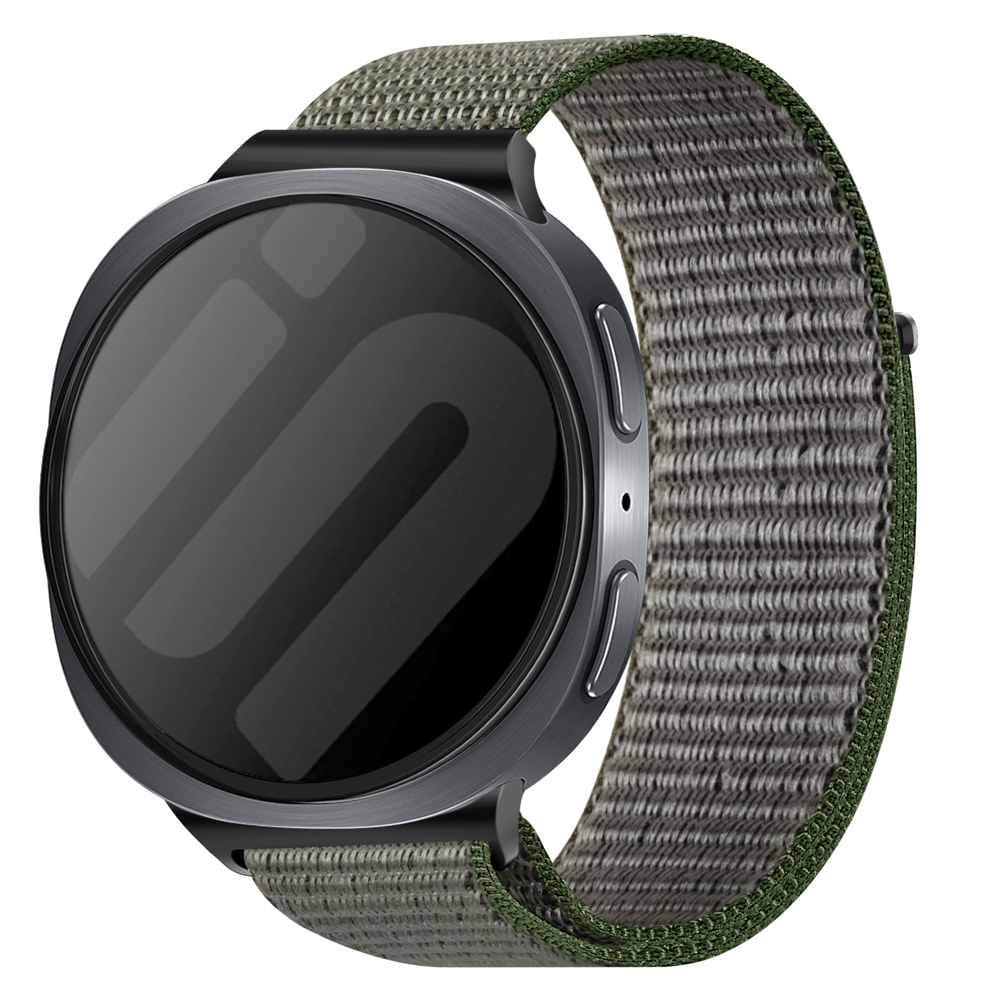 Samsung Galaxy Watch 9 - 40mm Nylon Strap (Olive Green)