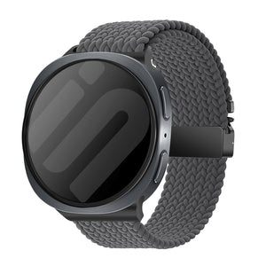 Samsung Galaxy Watch 9 - 40mm Braided Strap P-Buckle (Dark Grey)