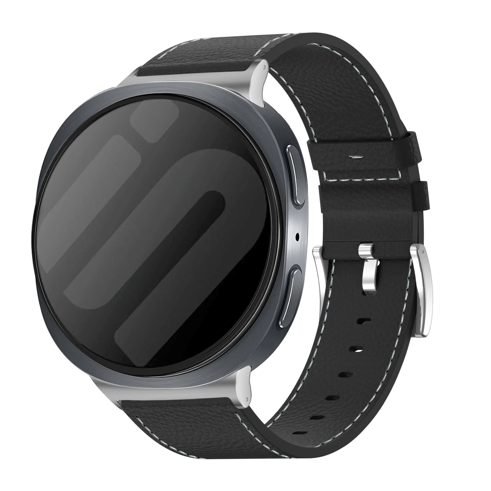 Bracelet cuir Samsung Galaxy Watch 8 - 40mm (noir)