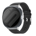Samsung Galaxy Watch 8 - 40mm Leather Grain Strap (Black)