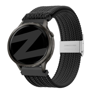 Bandz Bracelet nylon tissé Garmin Bounce 2 (noir)