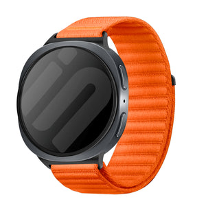 Samsung Galaxy Watch 8 Classic Wave Nylon Strap (Orange)