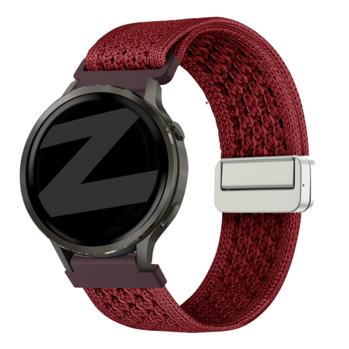 Bandz Bracelet nylon vintage Garmin Approach J1 (rouge)