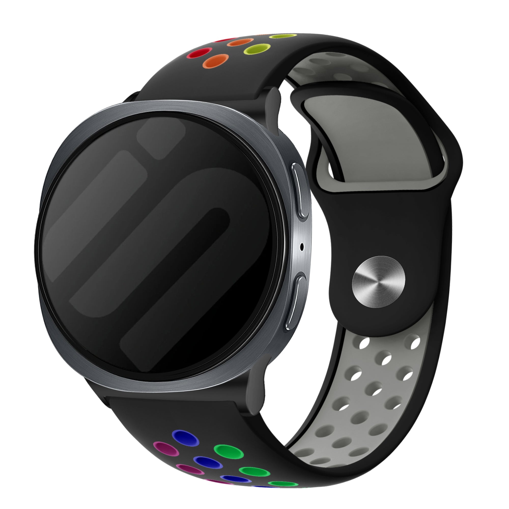 Bracelet sport Samsung Galaxy Watch 9 - 40mm (noir/multicolore)