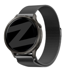 Bandz Bracelet milanais Loop Garmin Forerunner 265s (noir)