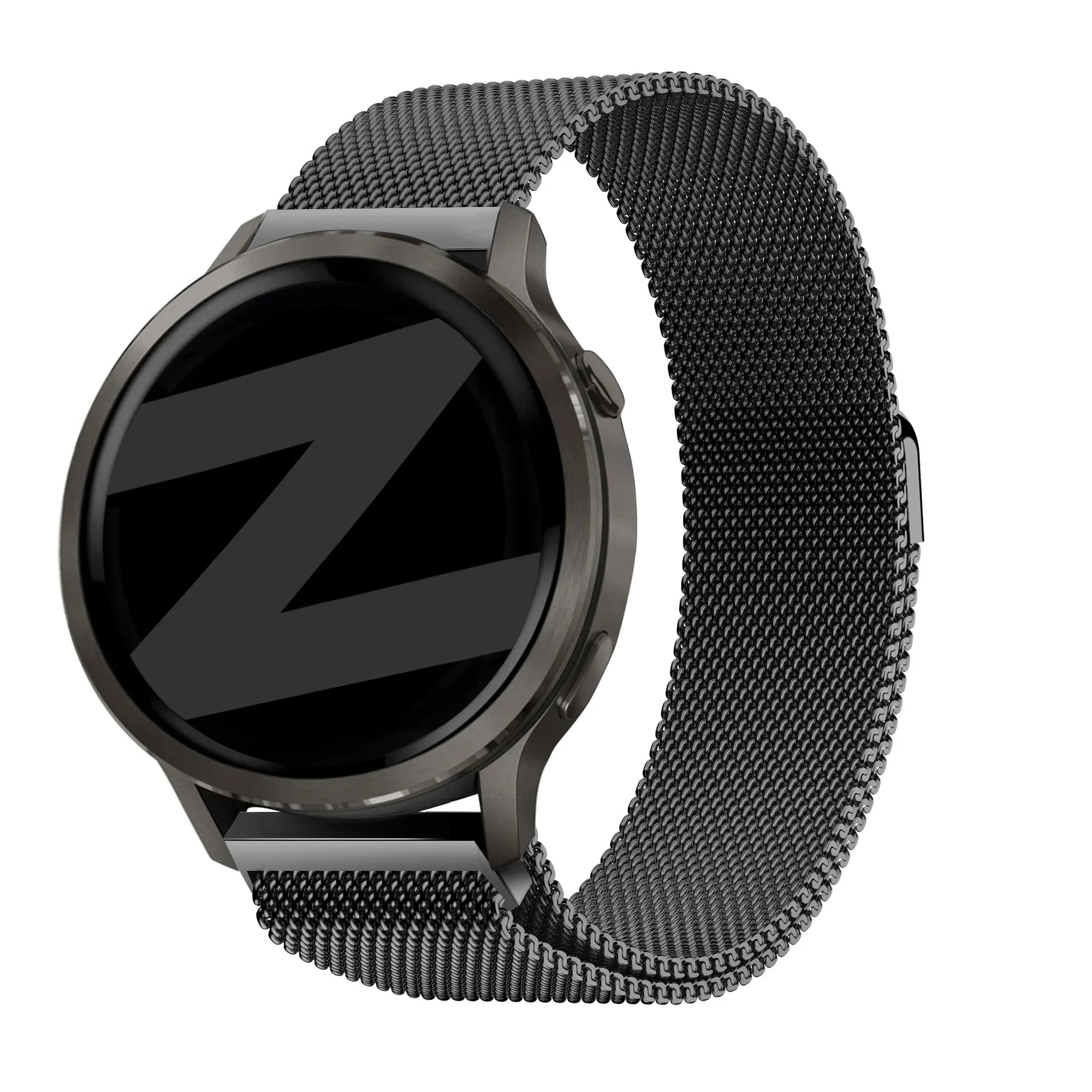 Bandz Bracelet milanais Loop Garmin Forerunner 265s (noir)