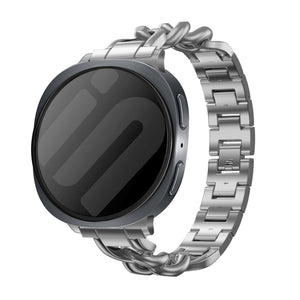 Samsung Galaxy Watch 9 - 40mm Steel Chain Strap (Silver)