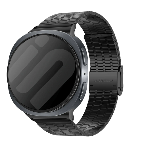 Bracelet acier fine Samsung Galaxy Watch 8 - 44mm (noir)