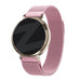 Bandz Pebble Round 2 - 14mm Milanese Loop Strap (Pink)