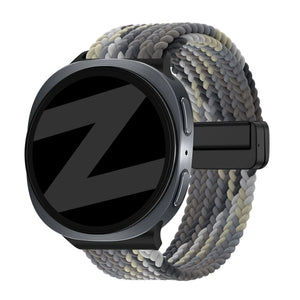 Bandz Samsung Galaxy Watch 9 - 44mm Magnetic Braided Strap (Slate)
