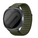 Samsung Galaxy Watch 8 Classic Wave Nylon Strap (Dark Green)