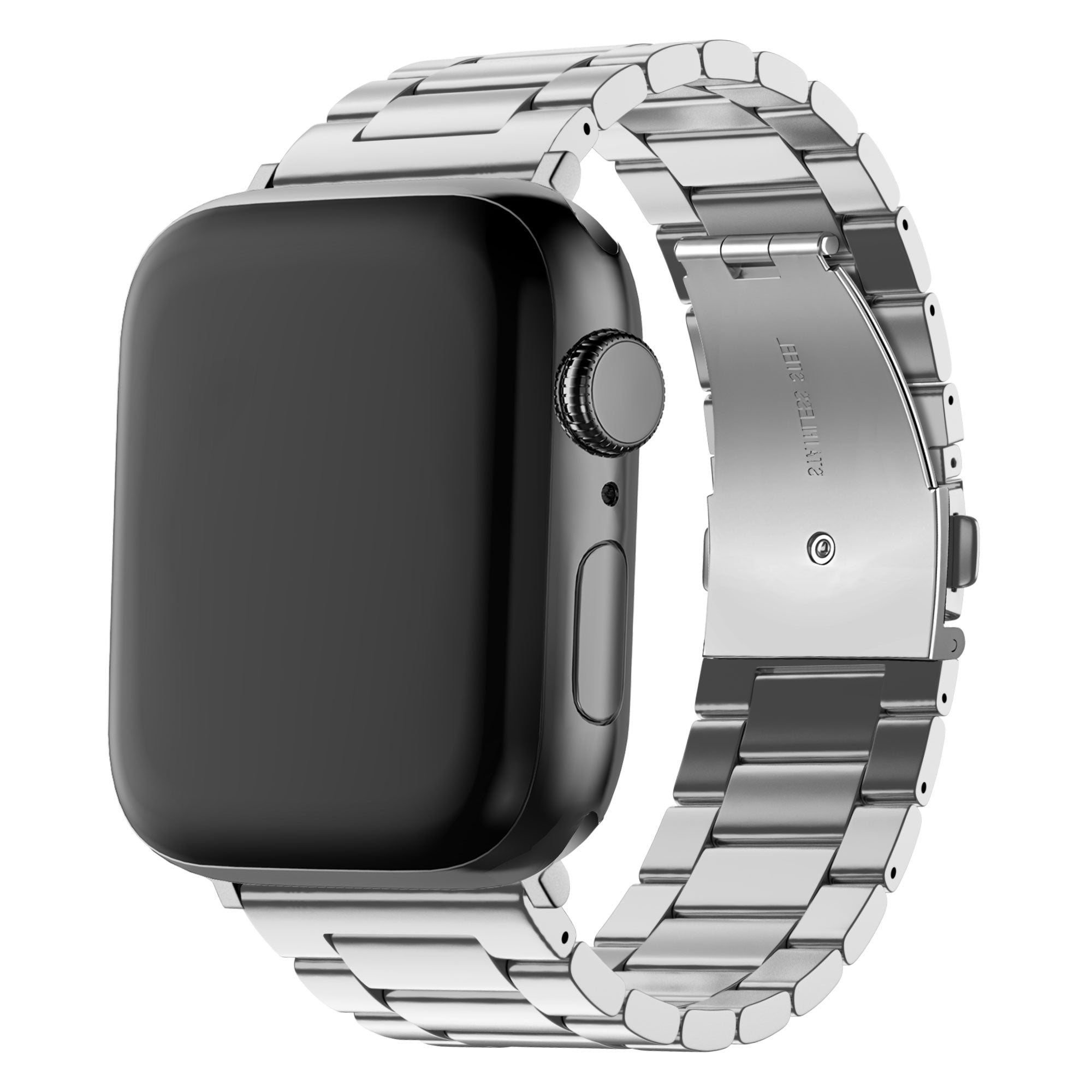 BALR Bracelet acier Apple Watch Ultra (argent)