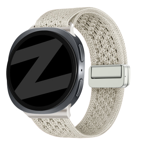Bandz Bracelet nylon vintage Samsung Galaxy Watch 9 - 44mm (lumière stellaire)