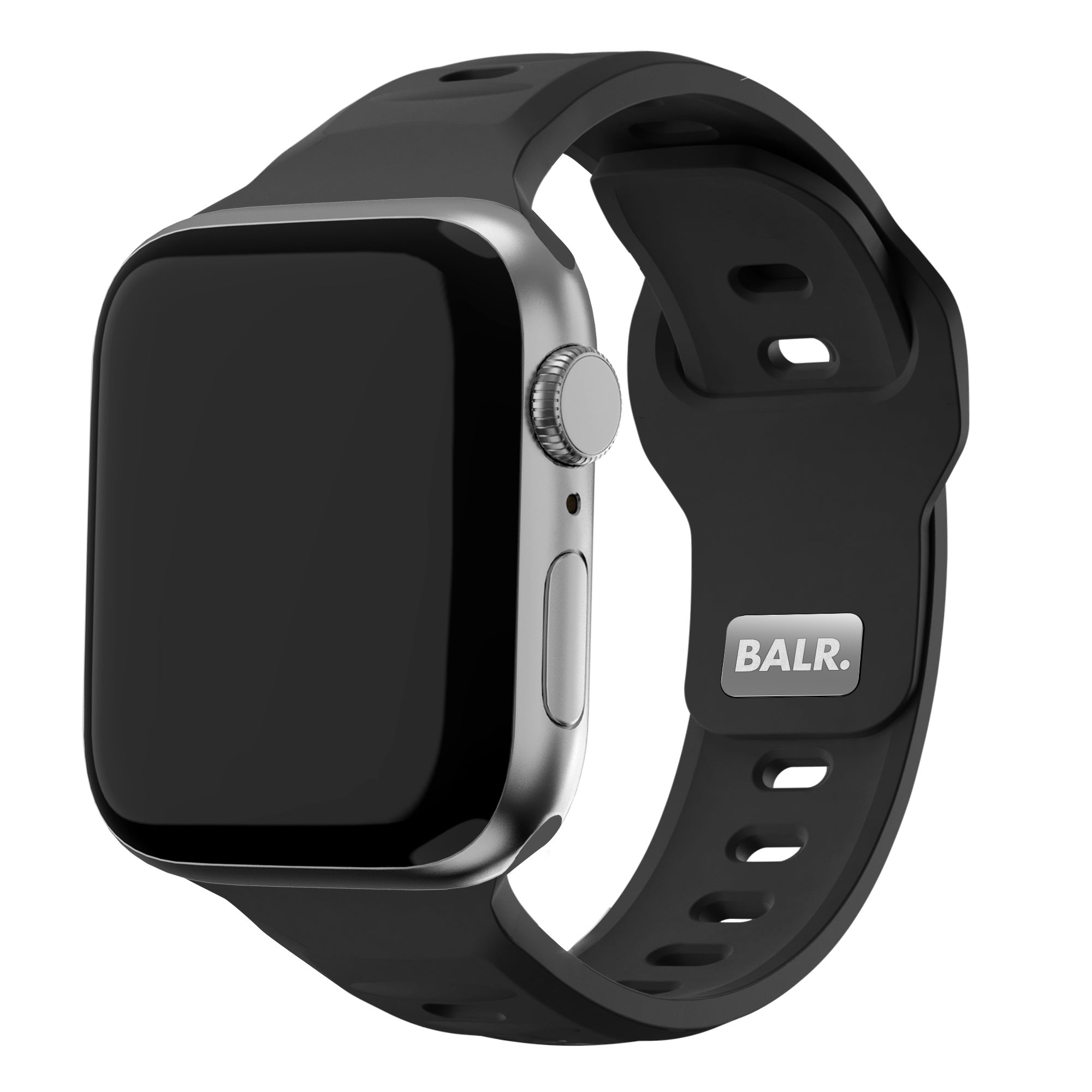 BALR Apple Watch Ultra Outdoor Silicone Strap (Black)