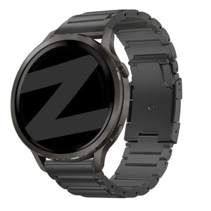 Bandz Garmin Forerunner 70 Titanium Link Strap (Black)