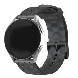 Oppo Watch X2 Silicone Hexa Strap (Black)