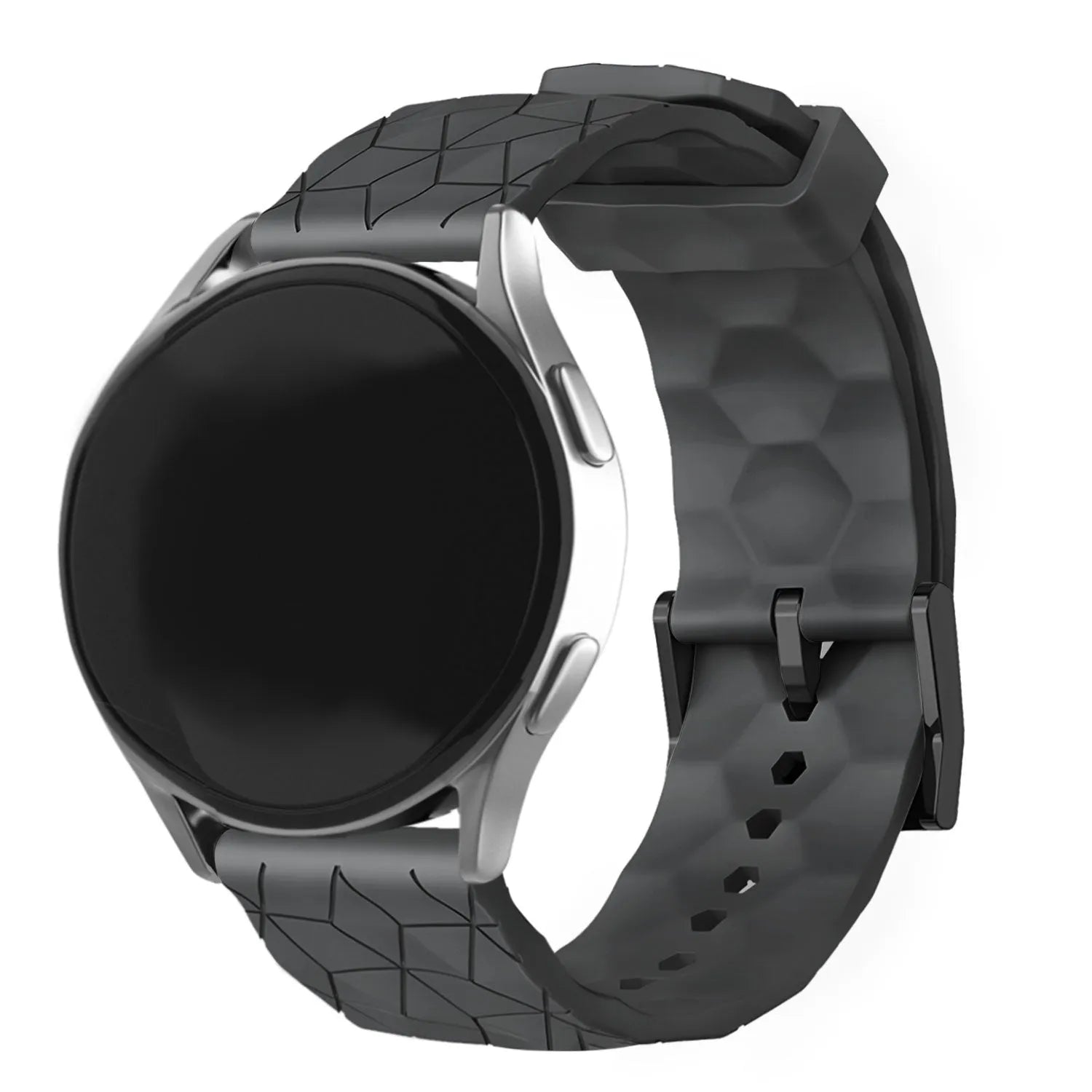 Bracelet silicone hexagone Polar Grit X2 Pro (noir)