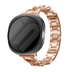 Samsung Galaxy Watch 9 - 40mm Steel Chain Strap (Rose Gold)
