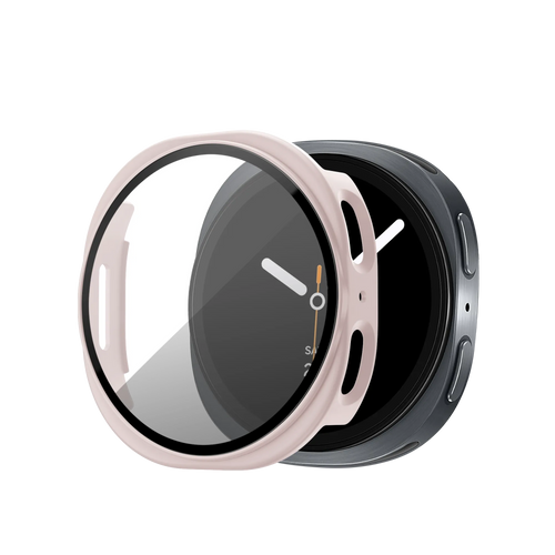 Bandz Samsung Galaxy Watch 8 - 40mm / 9 - 40mm PC Cover with Glass (Pink)