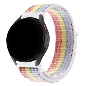 Bandz Withings ScanWatch 2 - 42mm Nylon Loop Strap (Multicolour)