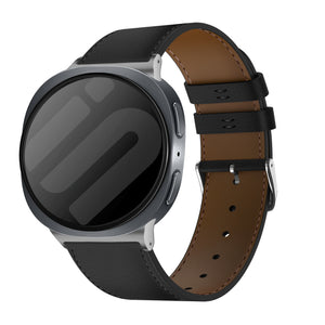 Bracelet cuir moderne Samsung Galaxy Watch 9 - 44mm (noir)