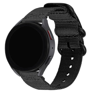 BALR OnePlus Watch Nylon Strap with Buckle (Black)