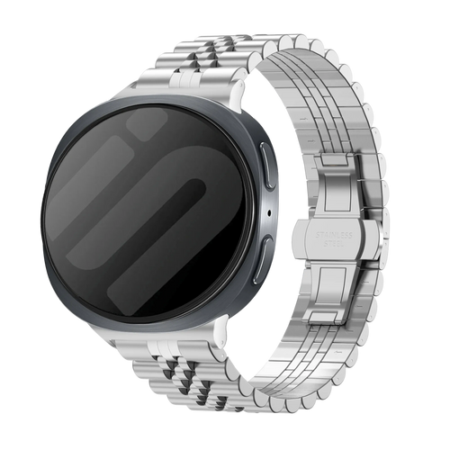 Bracelet acier Jubilee Samsung Galaxy Watch 8 Classic (argent)