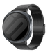 Bracelet acier fin Samsung Galaxy Watch 9 - 44mm (noir)