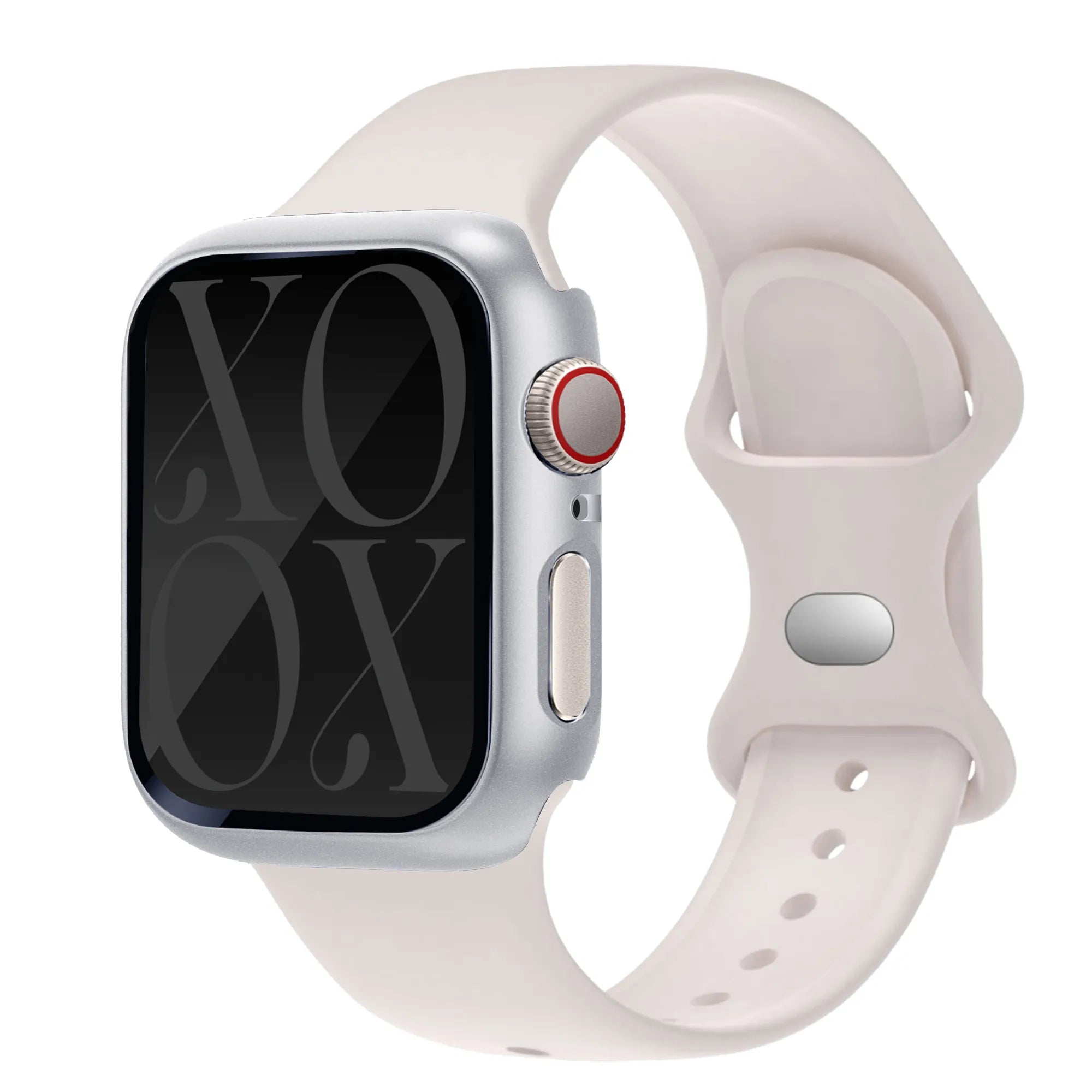 xoxo Wildhearts Coque Apple Watch - argent