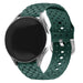 Bracelet silicone tissé Samsung Galaxy Watch 4 Classic 42mm (vert foncé)