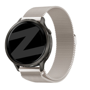Bandz Bracelet milanais Loop Garmin Vivomove Luxe (lumière stellaire)